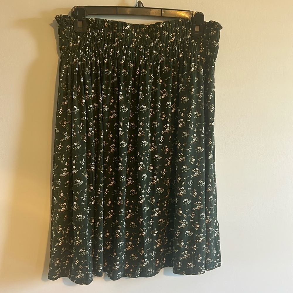 Lularoe midi skirt floral print